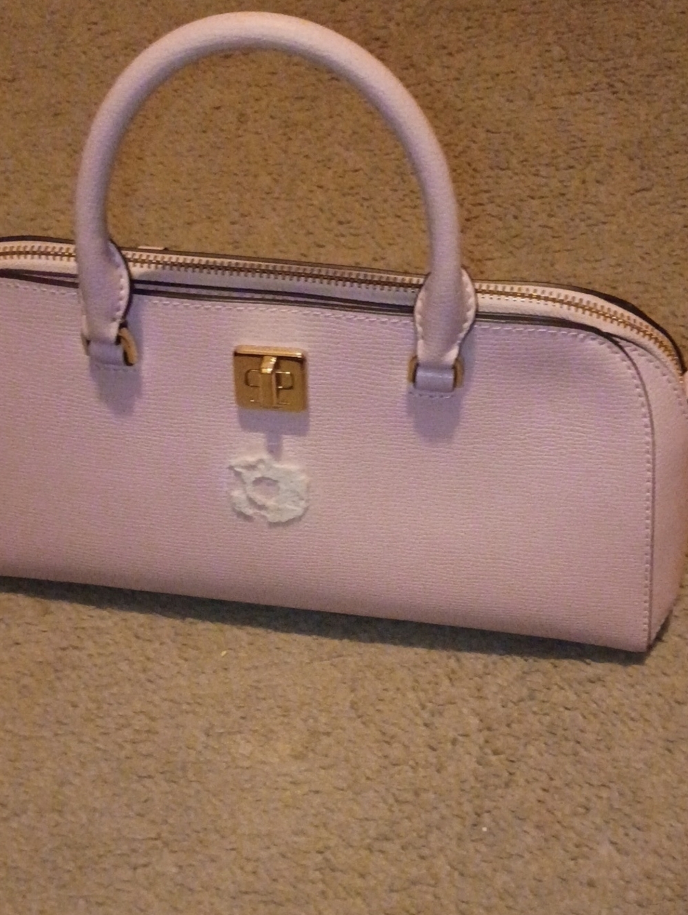 Kate Spade Pink Satchel with Gold Hardware